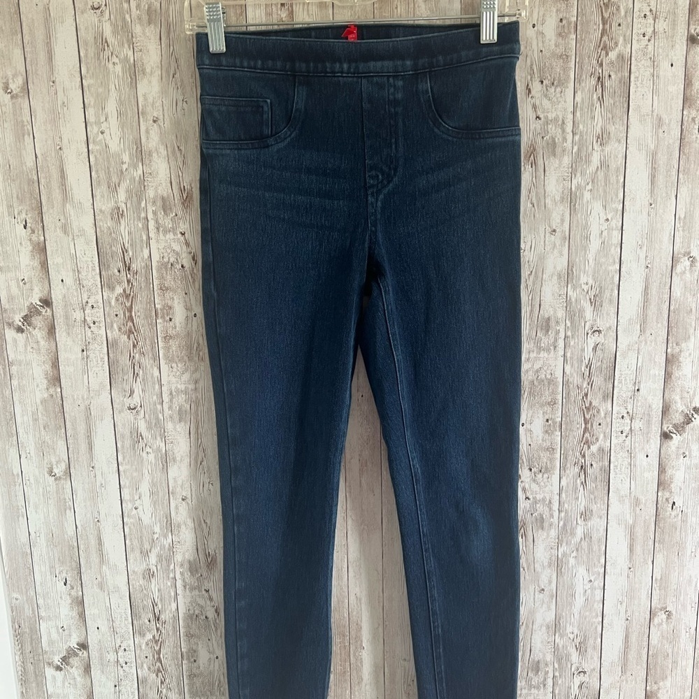 SPANX Blue Skinny Jeans Classic Fit